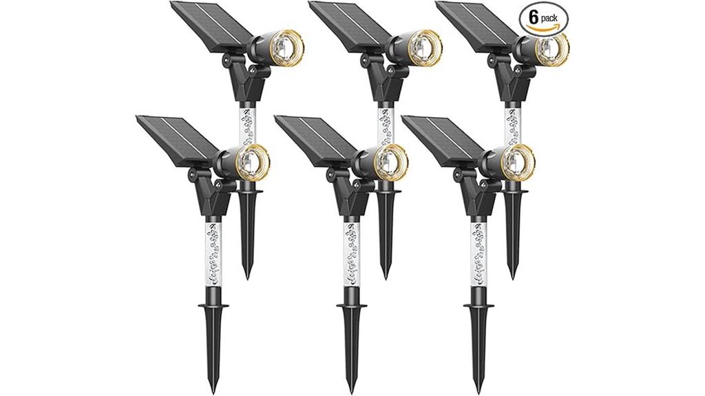 waterproof solar spot lights