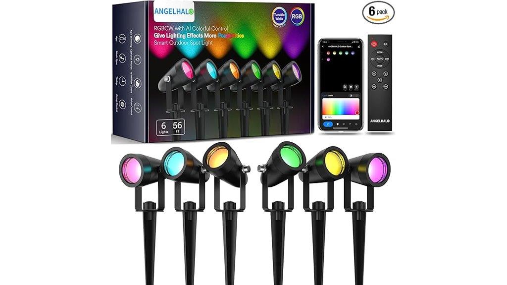 waterproof wifi landscape spotlights