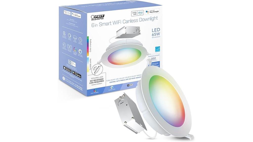wifi color changing recessed
