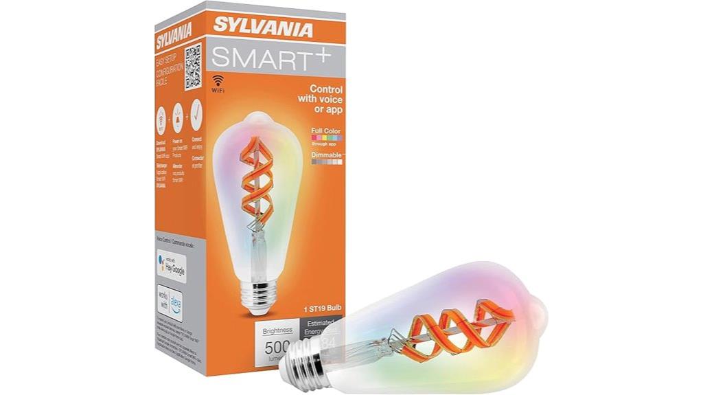 wifi rgbw filament bulb