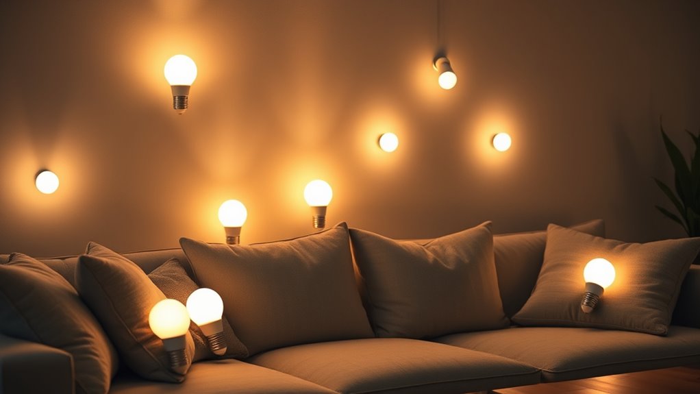 wireless battery powered smart bulbs