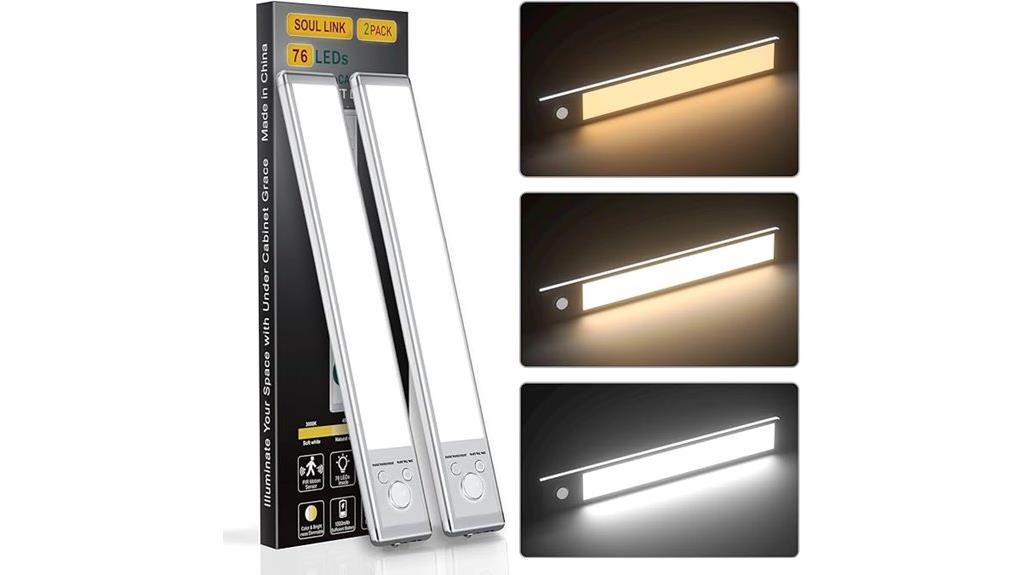 wireless rechargeable closet lights