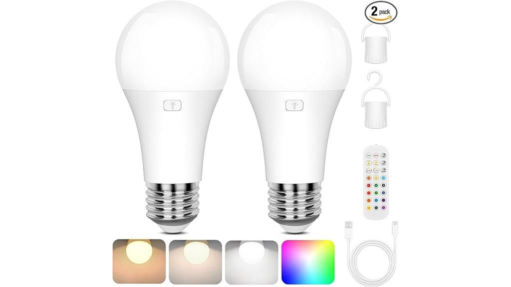 wireless rechargeable led bulbs