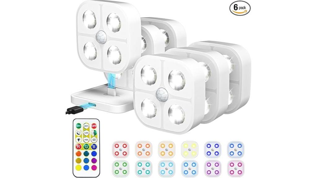 wireless rechargeable puck lights