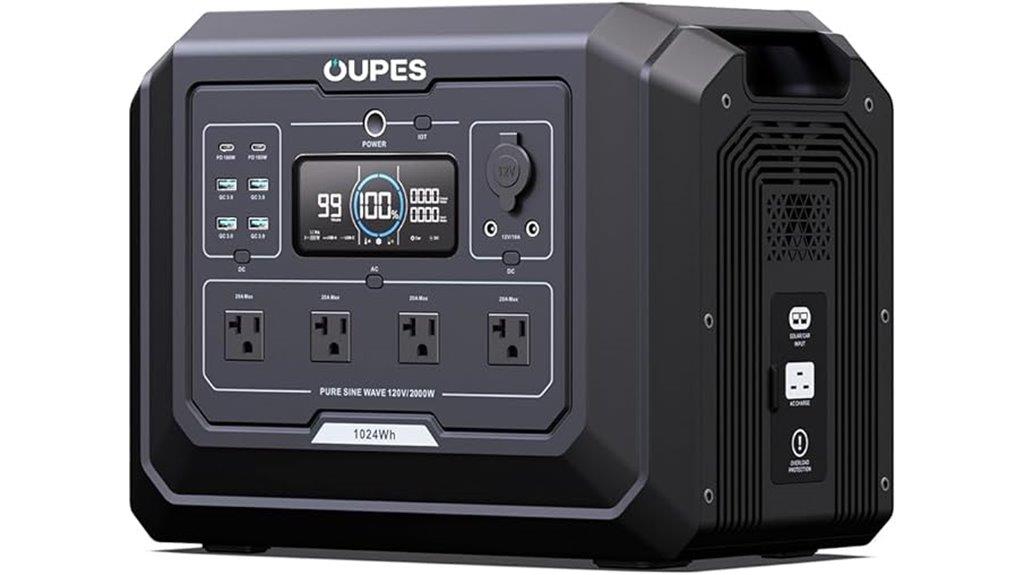 1024wh portable battery