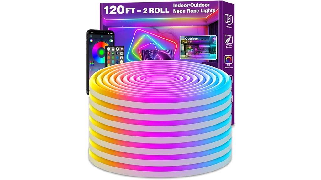 120ft rgb neon lights