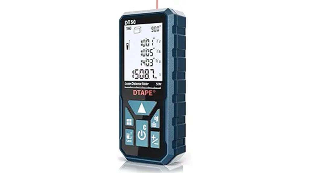 165 ft laser distance meter