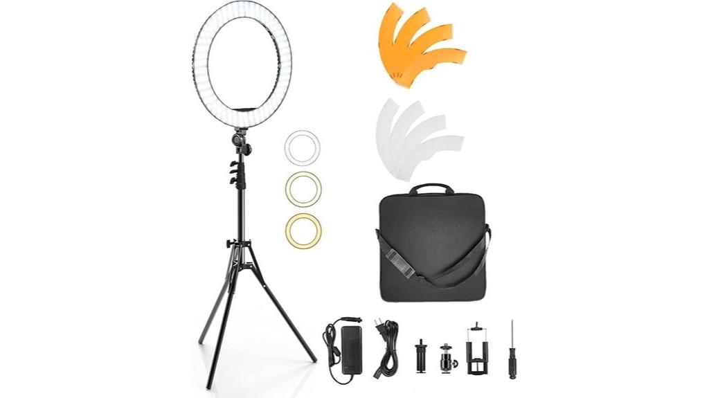 19 inch ring light kit