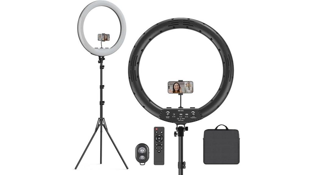 21 inch ring light stand