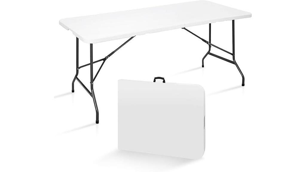 6ft foldable indoor outdoor table