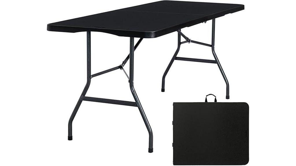 6ft heavy duty folding table