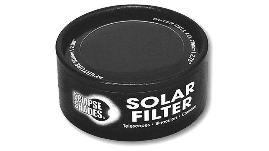 70mm black polymer filter