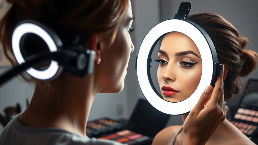 adjustable brightness and temperature