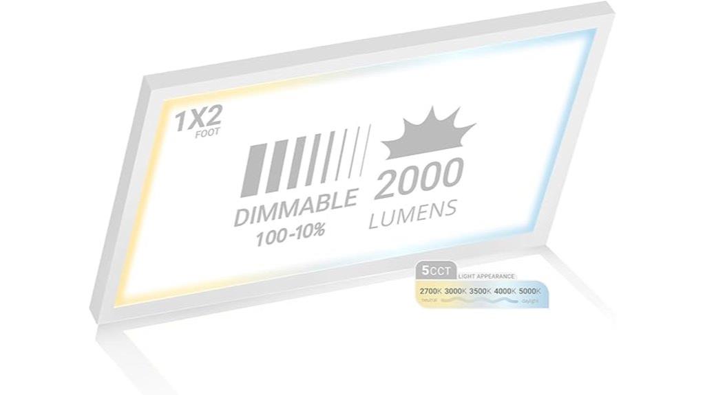 adjustable cct flat panel