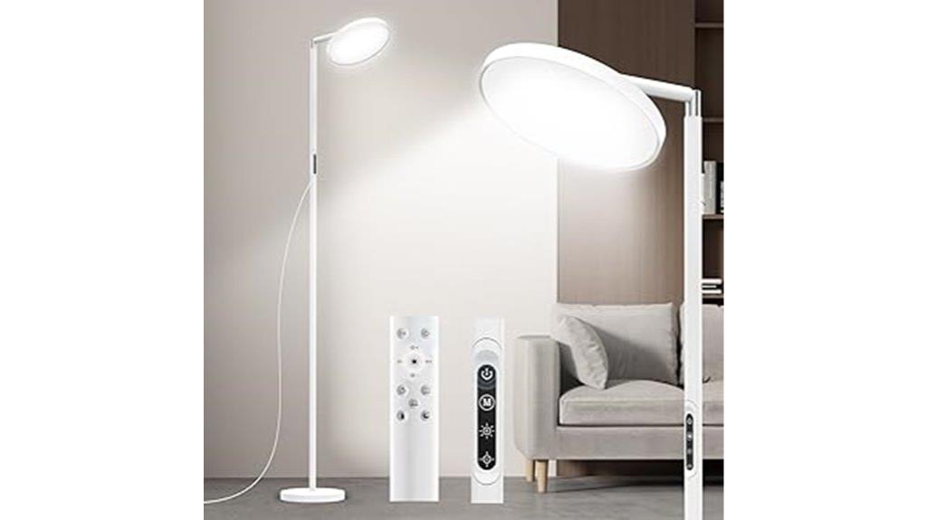 adjustable multi color floor lamp