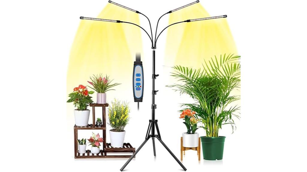adjustable tripod grow lights