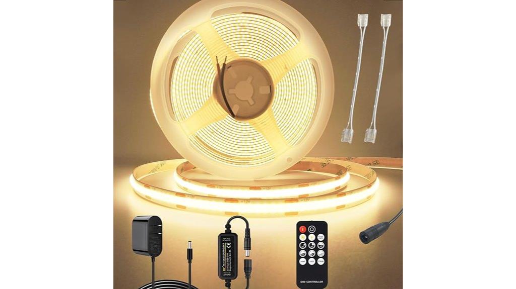 adjustable warm white lighting