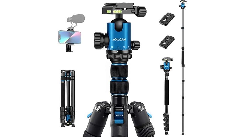 aluminum tripod 35lb load