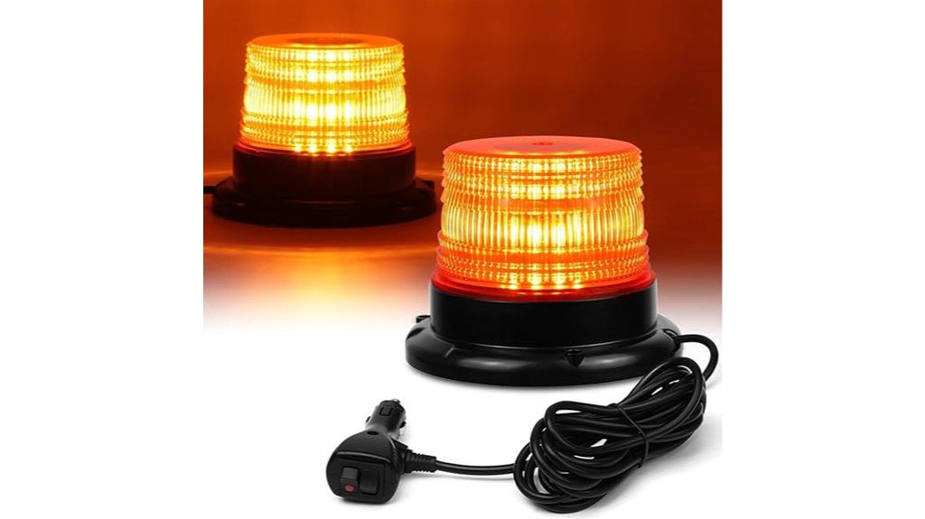 amber 40 led beacon