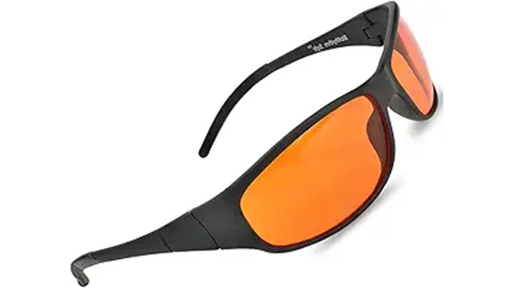 amber glass sleep glasses