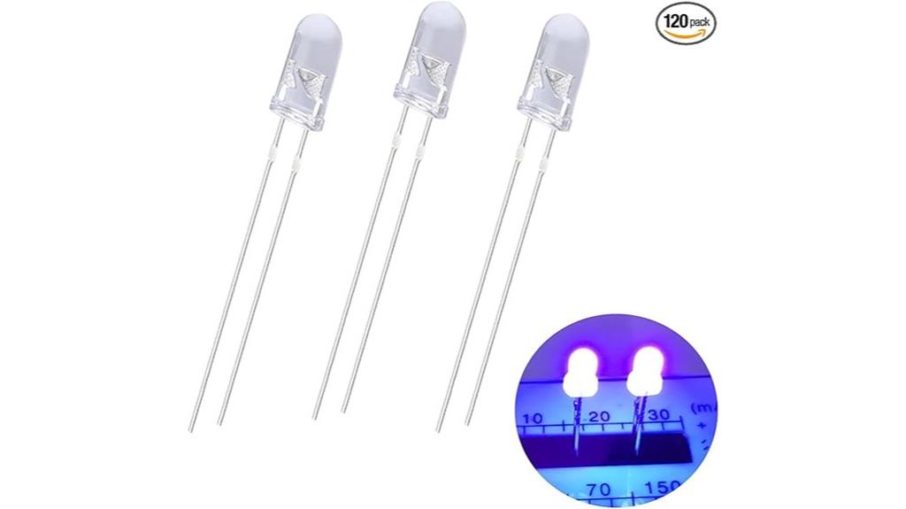 assorted 3mm uv led kits
