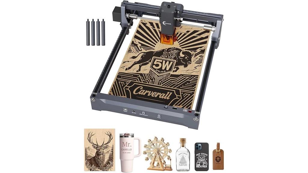 beginner 5w cnc laser