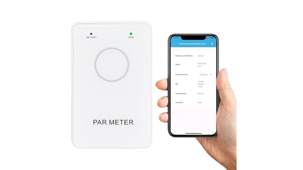 bluetooth enabled par meter