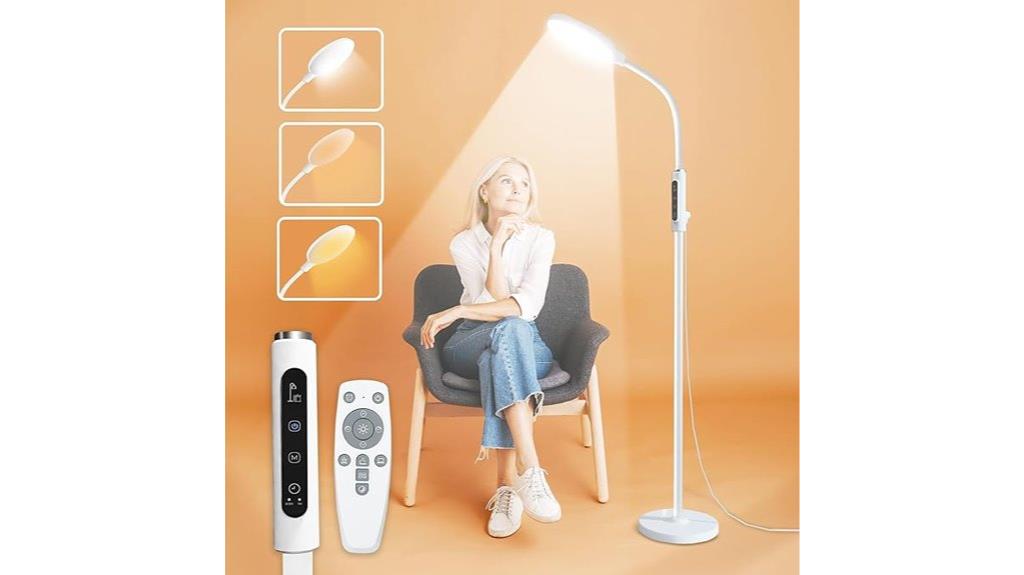 bright 10 000 lux mood lamp