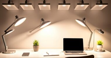 bright eye friendly workspace illumination