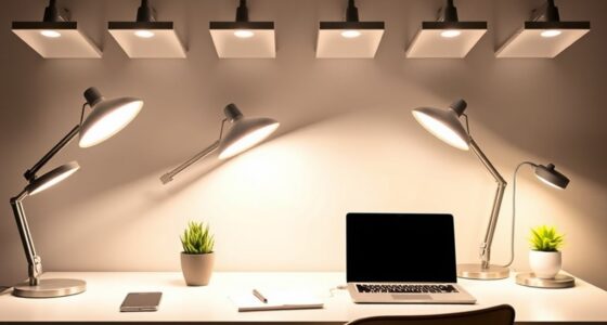 bright eye friendly workspace illumination