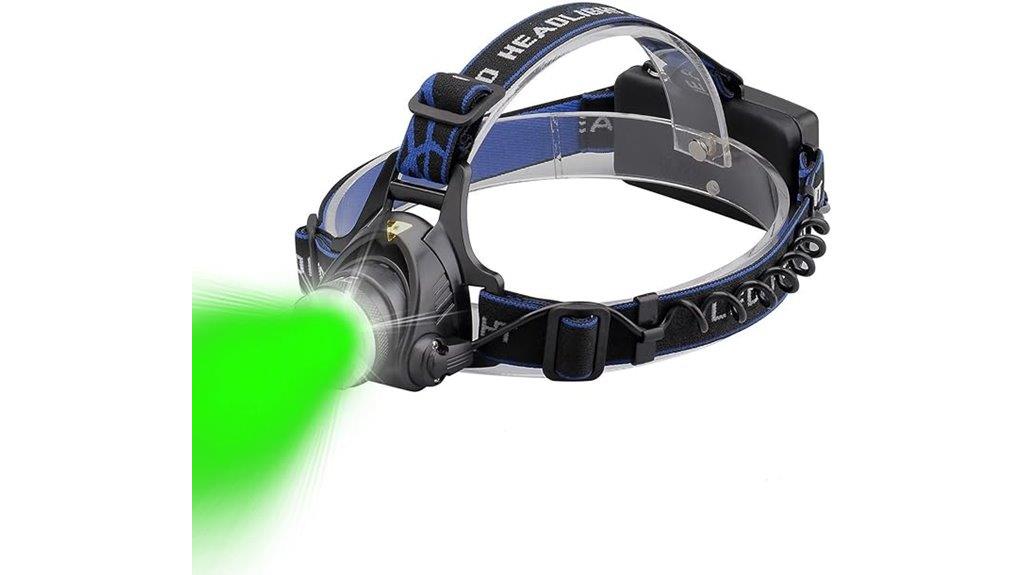 bright green led headlamp