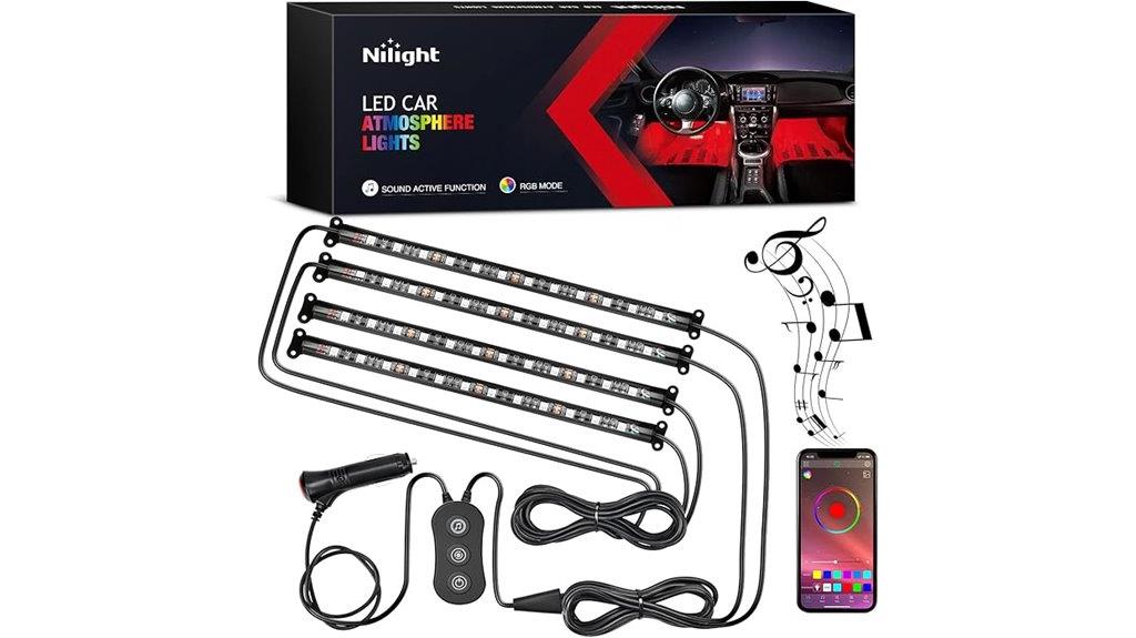 car interior rgb lights