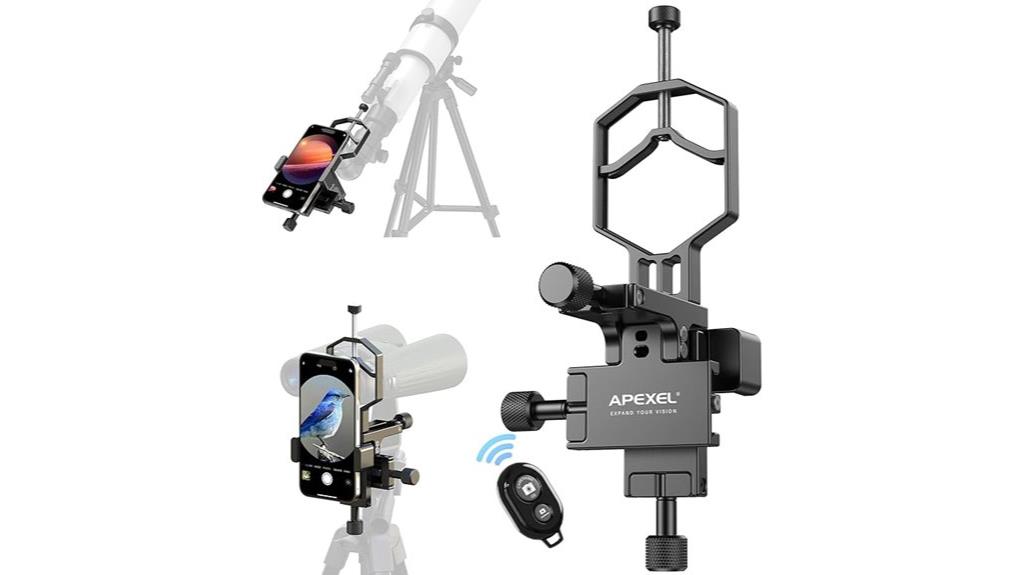 cnc aluminum telescope adapter