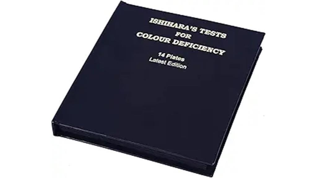 color blindness test book
