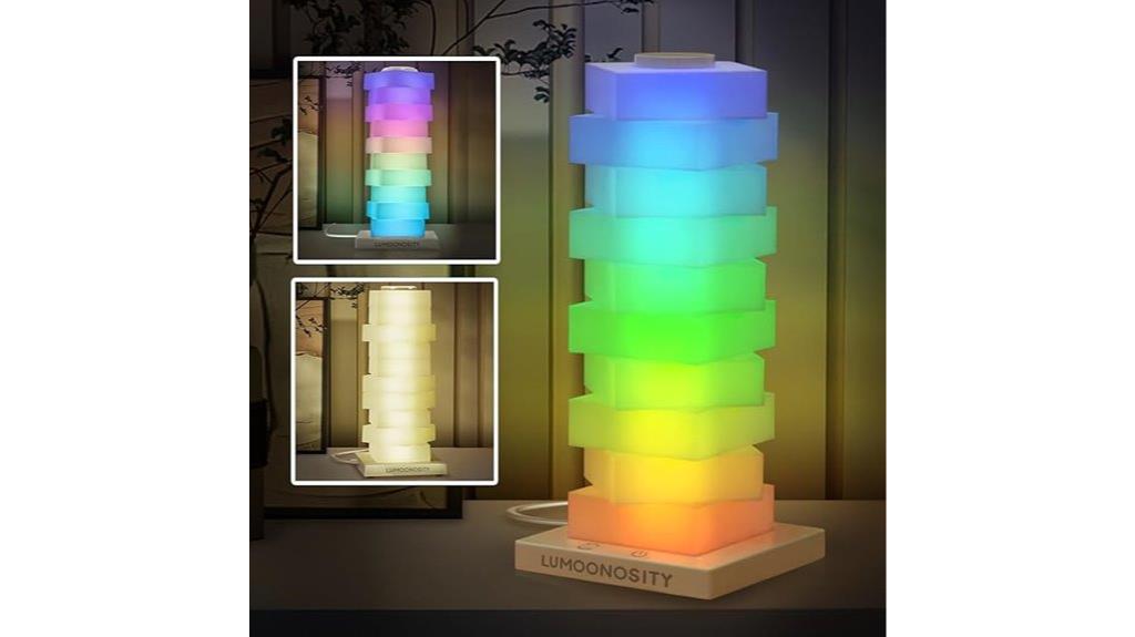 color changing cube lamp