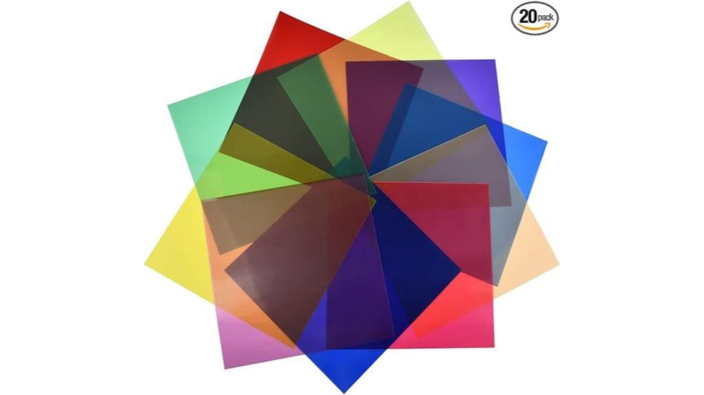 color gels lighting set