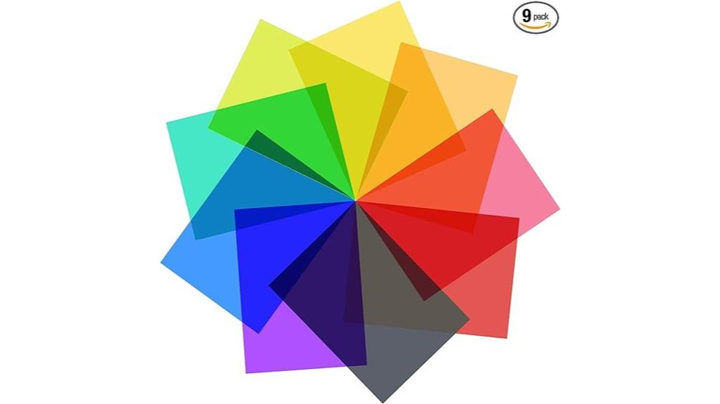 colored gel light filters