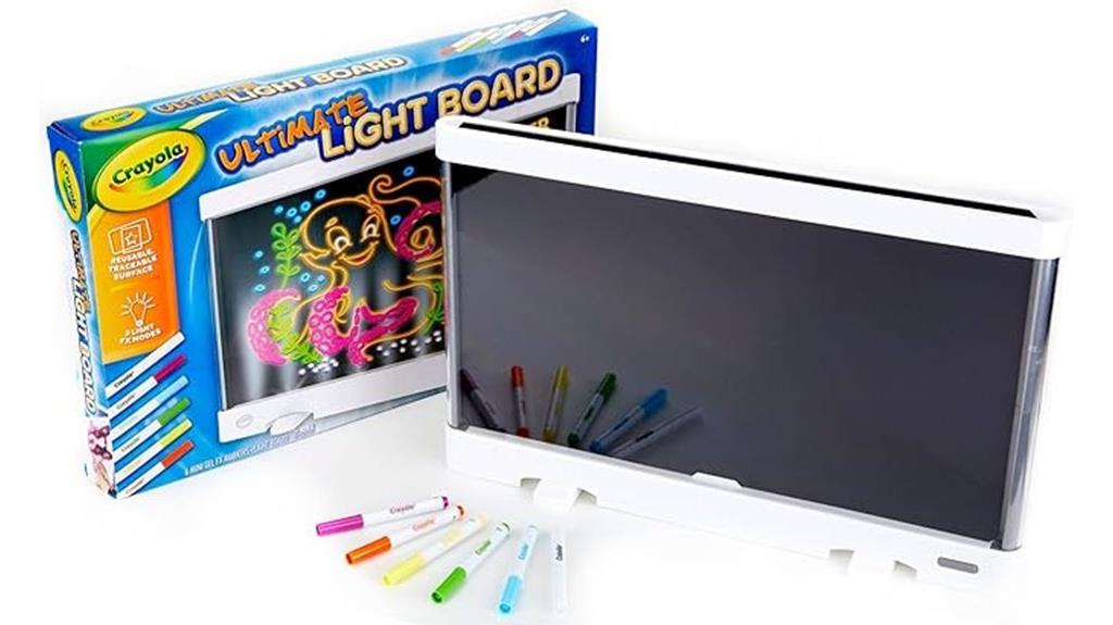 colorful led drawing board