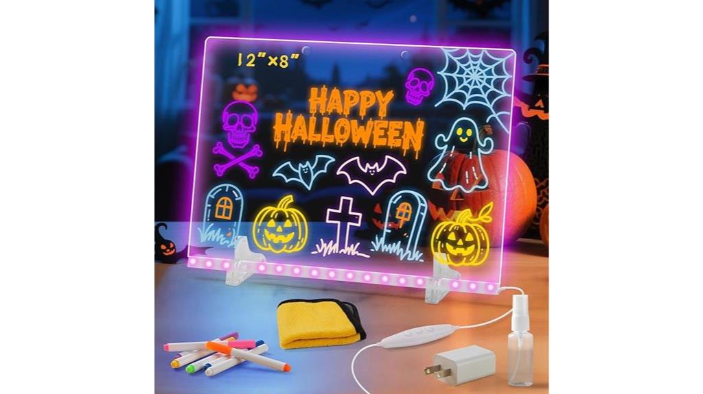 colorful led drawing board