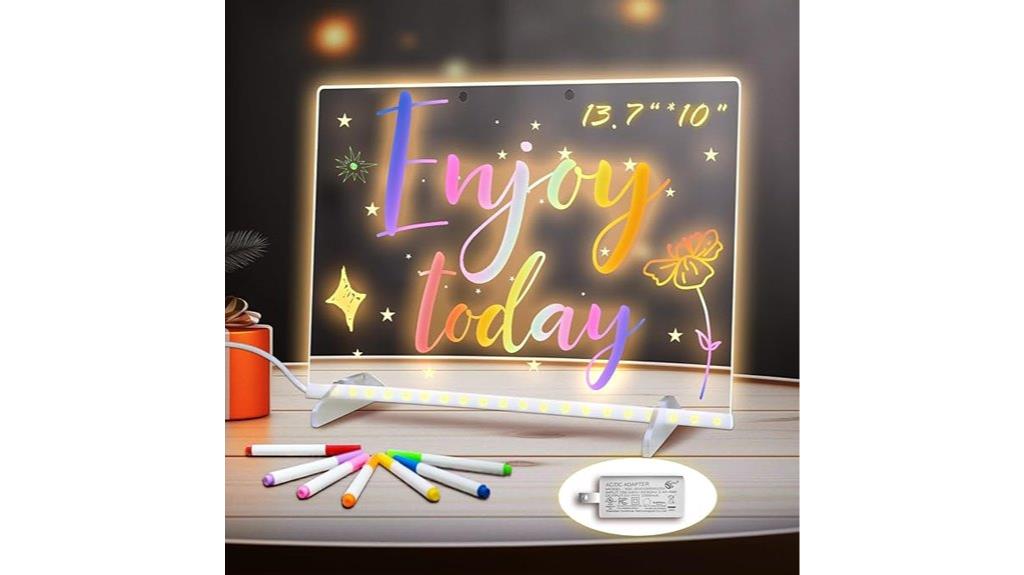 colorful led message board