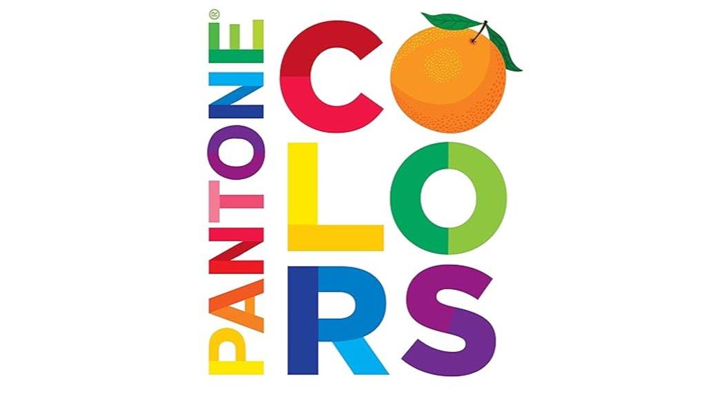 colorful pantone board book