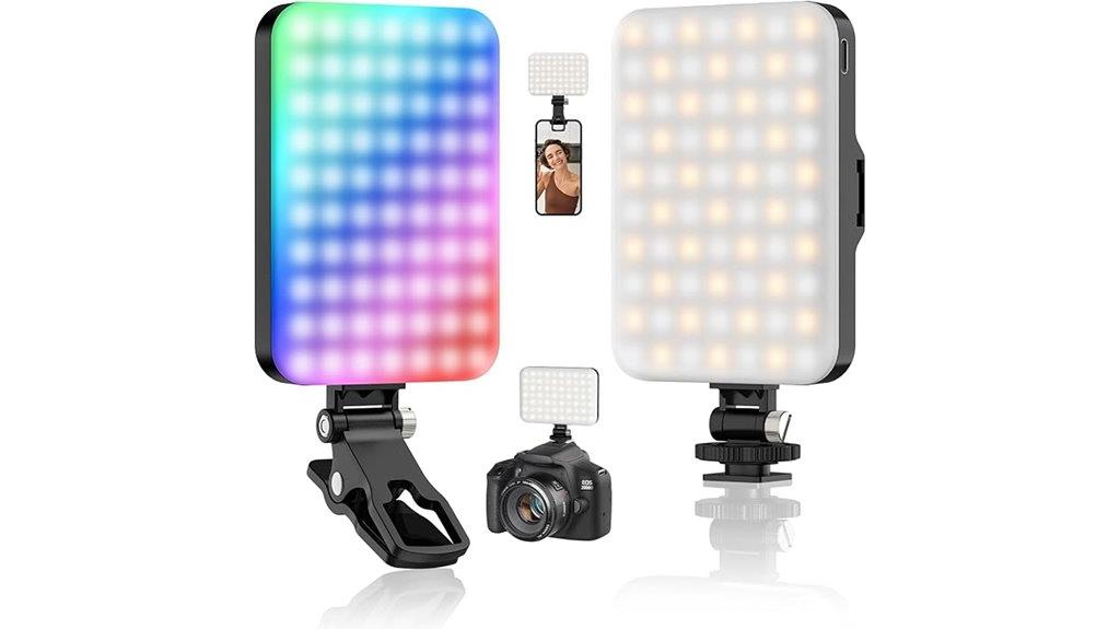 colorful versatile video light