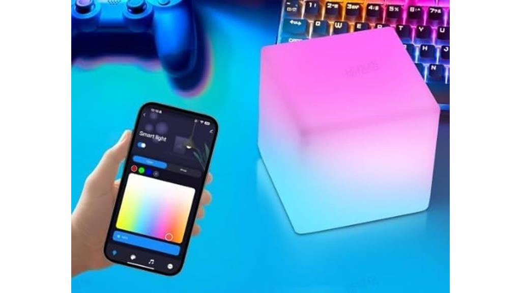 colorful water resistant night light