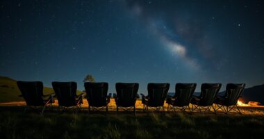 comfortable stargazing camping chairs