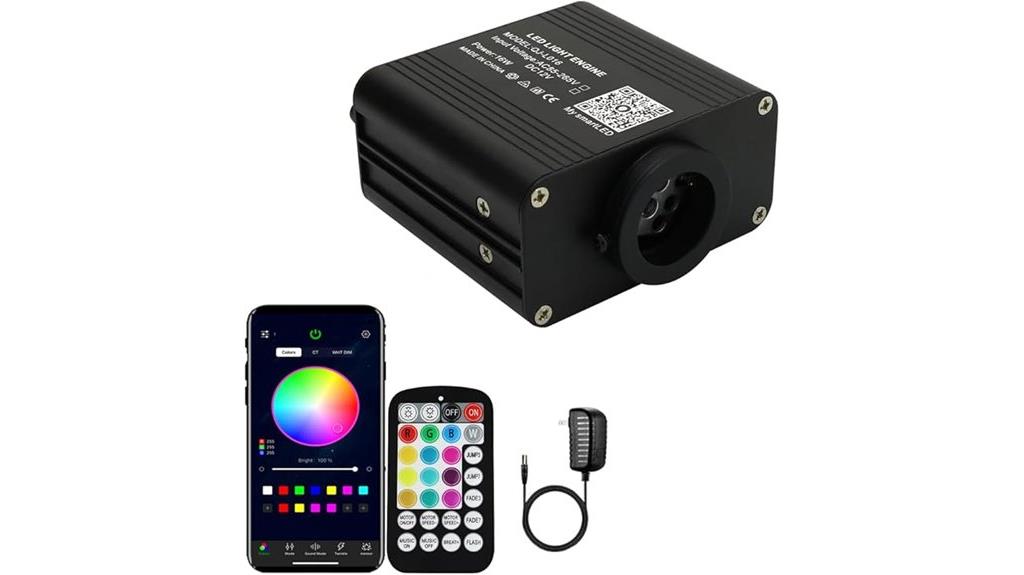 compact fiber light source
