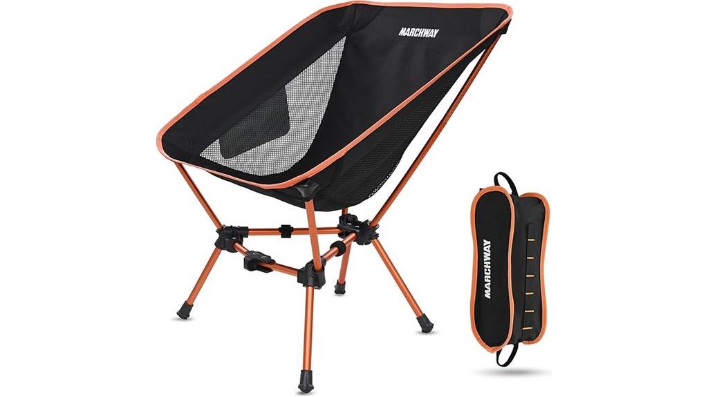 compact portable camping chair