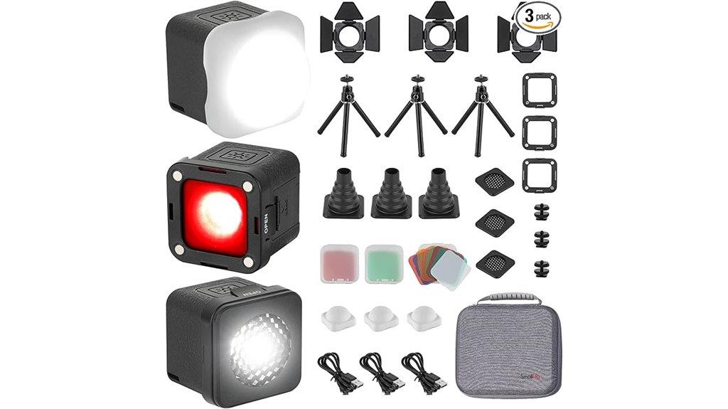 compact versatile lighting kit