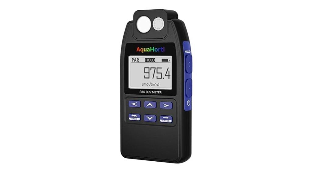 comprehensive light spectrum meter