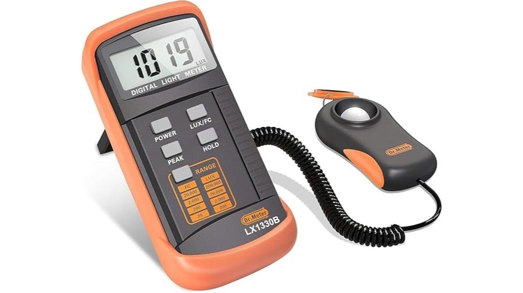 digital light intensity meter
