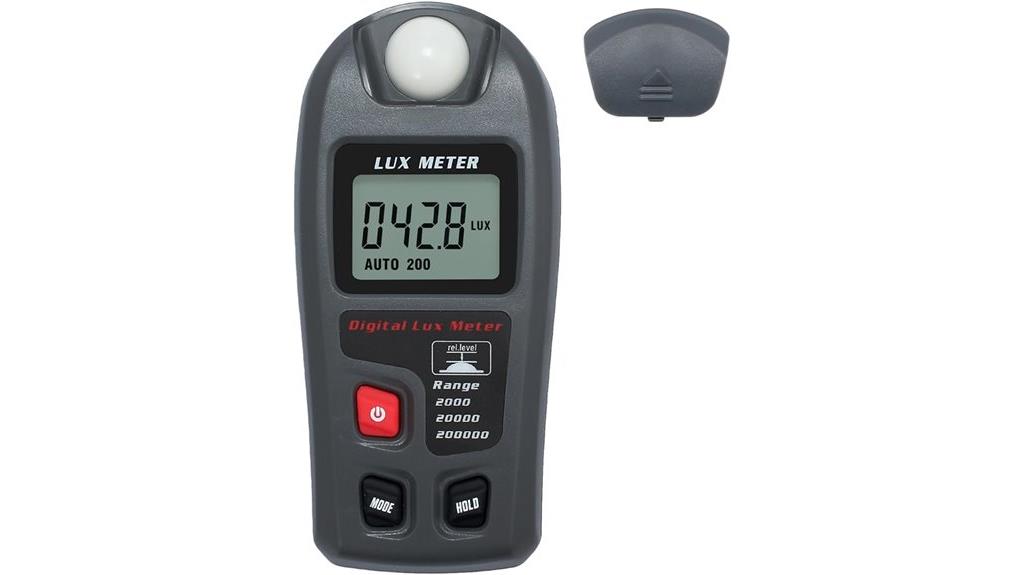 digital luxmeter with lcd